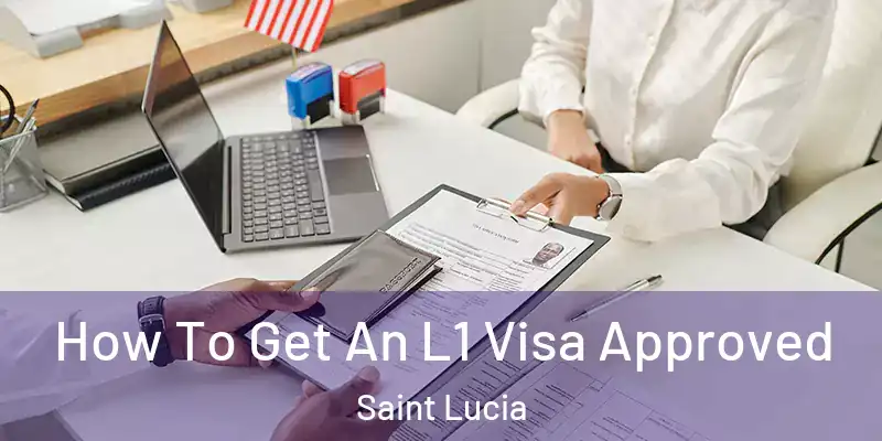  How To Get An L1 Visa Approved Saint Lucia